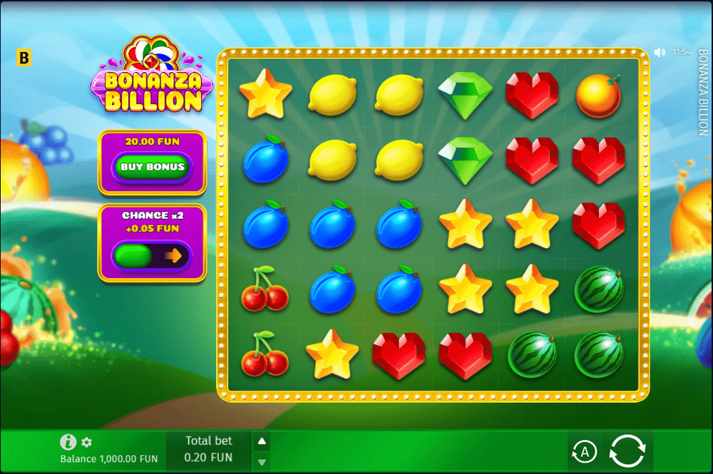 Скриншот игры Bonanza Billion